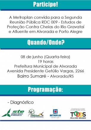 Convite para Reunião RDC 009