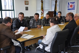 A pauta da reunião foi a instalação de uma linha metropolitana para os 6º e 7º distritos de Viamão