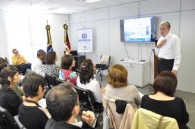 Arquiteto Espanhol participou de evento realizado na sede da fundação