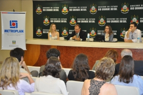 Paula Rocha, Oscar Escher, Simone Gatti e Alexsander Maschio formaram a mesa de abertura do evento