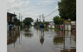 Enchente em Eldorado do Sul