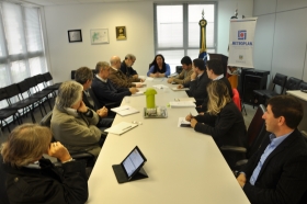 Primeira reunião do grupo de trabalho na sede da Metroplan