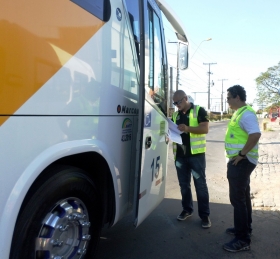 Blitz foi liberada pelo chefe de Seção de Fiscalização do Transporte, Rodrigo Neves Alves.