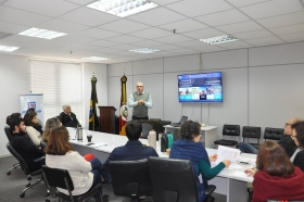 Palestra ocorreu na sede da Metroplan