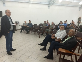 Diretor de Transportes Metropolitanos fala em reunião que combate roubo no transporte público