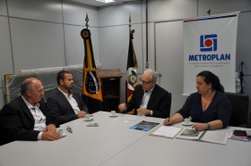 Reunião ocorreu na sede da Metroplan