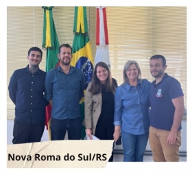 RMSG reunida com prefeitura de Nova Roma do Sul